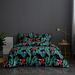 Sanded Printed Bedding Quilt Set Three Piece Set_maomaolike.com
