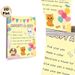Adopt A Pet Painting Poster, Colorful Cute Cartoon Style Poster, Informative Pet Adoption Step Guide, Ideal For Pet Adoption Events And Pet Care_maomaolike.com