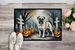 Boxer Spooky Halloween Doormat Front Door Mat Indoor Outdoor Rugs For Entryway, Non Slip Washable Low Pile, 24H X 36W_maomaolike.com