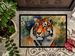 Tiger Doormat Front Door Mat Indoor Outdoor Rugs For Entryway, Non Slip Washable Low Pile, 24H X 36W_maomaolike.com