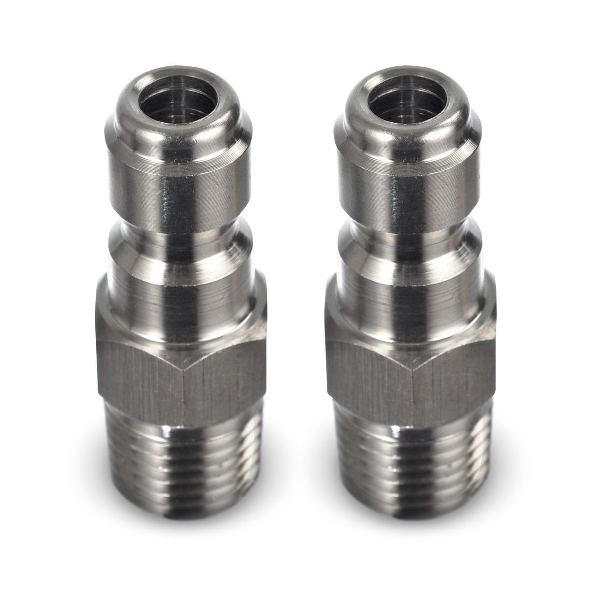 Stainless Steel Pressure Washer Quick Connect Plugs Set Of 2 | Male_maomaolike.com