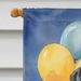 Greater Swiss Mountain Dog Happy Birthday House Flag Large Porch Sleeve Pole Decorative Outside Yard Banner Artwork Wall Hanging, Polyester, House Size, Multicolor_maomaolike.com