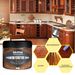 Jakehoe Beeswax, Wood Floor Mahogany Furniture Scratches Cleaning Care Polishing Brightening Maintenance Care Wax_maomaolike.com