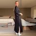 Women's Clothing solid color simple casual style skirt temperament two piece suit_maomaolike.com