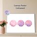 Pastel Seashell Painting Poster, Soft Pink-to-Purple Gradient Seashells Poster, Delicate Coastal-inspired Decor, Ideal For Bathroom, Bedroom Or Living_maomaolike.com
