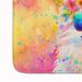 Samoyed Hippie Dawg Memory Foam Kitchen Mat Machine Washable Anti-Fatigue Mat Cushion Comfort Bath Mat Or Kitchen Rug_maomaolike.com