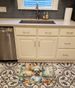 Border Terrier The Chef Memory Foam Kitchen Mat Machine Washable Anti-Fatigue Mat Cushion Comfort Bath Mat Or Kitchen Rug_maomaolike.com