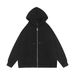 Men's Clothing sweatshirt zipper hoodie blank cardigan zipper hoodie sweatshirt _maomaolike.com