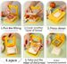 Sandwich Cutter And Sealer, Square Pocket Sandwiches Cutter Sandwich Cutters For Kids Love Lunchables_maomaolike.com