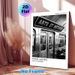 Paris Métro Arts Et Métiers Painting Poster, Monochrome Vintage Subway Interior Scene Poster, Urban Nostalgic Decor For Living Room, Office_maomaolike.com