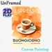 Espresso Themed Painting Poster, Warm Watercolor-style Coffee Cup Scene Poster, Charming Morning-inspired Decor Ideal For Cafes And Kitchen Walls_maomaolike.com