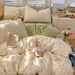 2026A Class Traditional Washed Top-sale Cotton Cloud Feel Yarn Four-Piece Pastoral Style Bed Sheet Three-Piece Set Single Duvet C_maomaolike.com