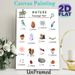 Nature Scavenger Hunt Painting Poster, Watercolor Forest & Wildlife Elements Poster, Practical Checklist For Outdoor Exploration, Ideal For Hiking_maomaolike.com