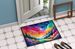 Dusty Miller In Color Doormat Front Door Mat Indoor Outdoor Rugs For Entryway, Non Slip Washable Low Pile, 24H X 36W_maomaolike.com