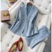 Women's Clothing powder skin whitening suit suit commuting suit + pants two piece suit_maomaolike.com