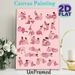 Prenatal Labor & Birthing Exercises Painting Poster, Soft Pink Cartoon-style Poster, Features Guided Birthing Poses With Partner Support, Ideal For_maomaolike.com