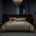 Italian Palace 140-Count Long-Staple Four-Piece Set High-End Digital Print Duvet Cover All-Cotton Pure Cotton Bedding_maomaolike.com