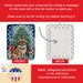 Tibetan Spaniel Christmas Reindeer Porcelain Ornament Christmas Tree Hanging Decorations For Home Christmas Holiday, Rectangle, Gift, Multicolor_maomaolike.com