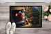 Corgi And Santa Claus Doormat Front Door Mat Indoor Outdoor Rugs For Entryway, Non Slip Washable Low Pile, 24H X 36W_maomaolike.com