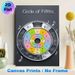 Circle Of Fifths Music Theory Painting Poster, Vibrant Color-coded Educational Chart Poster, Clear Visual Reference For Learning Key Signatures_maomaolike.com