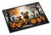 Norfolk Terrier Spooky Halloween Doormat Front Door Mat Indoor Outdoor Rugs For Entryway, Non Slip Washable Low Pile, 24H X 36W_maomaolike.com