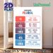 English Plural Rules Painting Poster, Colorful Structured Educational Poster, Clear Grammar Learning Guide To Master Noun Pluralization, Suitable For_maomaolike.com