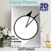 Round Earth Themed Painting Poster, Minimalist Black & White Graphic Poster, Informative Scientific Statement Decor Ideal For Home Office, Study Room_maomaolike.com