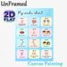 Wudu Chart Painting Poster, Colorful Cartoon-style Ritual Steps Guide Poster, Clear Step-by-step Purification Instruction, Ideal For Home Spaces_maomaolike.com