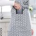 Creative Simple Kitchen Cotton And Linen Apron Oil-proof Thickened Waist Cooking Protective Clothing Korean Apron Spot_maomaolike.com