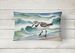Birds, Birds, Birds Throw Pillow Throw Pillow For Indoor Couch Bed Outdoor Patio Washable, Sanderling 7525,12Hx16W_maomaolike.com