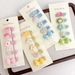 Unisex 5 cards of acrylic cartoon bow hairpins for kindergarten babies and children, all-inclusive and no-damage hair side clips_maomaolike.com