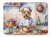 Norfolk Terrier The Chef Memory Foam Kitchen Mat Machine Washable Anti-Fatigue Mat Cushion Comfort Bath Mat Or Kitchen Rug_maomaolike.com