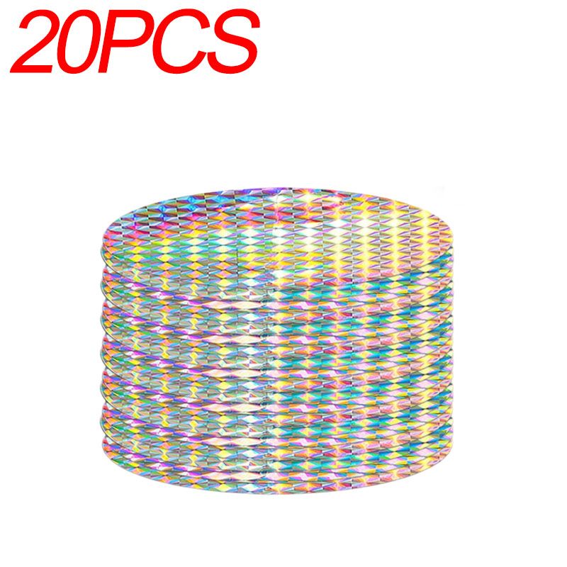 Repellent Reflective Sticker Garden Bird Control Round Pate Tape Anti Pigeon Woodpecker Holographic Adheive Scare_maomaolike.com