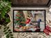 Jack Russell Terrier Christmas Cookies Doormat Front Door Mat Indoor Outdoor Rugs For Entryway, Non Slip Washable Low Pile, 24H X 36W_maomaolike.com