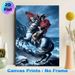 Napoleon Crossing The Alps Painting Poster, Dramatic Realistic Historical Scene Poster, Elegant Vintage Wall Decor Suitable For Home, Study And Office_maomaolike.com