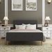 Full Size Bed Frame Wood Slat Support With Headboard & Footboard_maomaolike.com