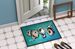 Four Oyster Shells On Board Doormat Front Door Mat Indoor Outdoor Rugs For Entryway, Non Slip Washable Low Pile, 24H X 36W_maomaolike.com