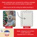 Maltese Christmas Porcelain Ornament Christmas Tree Hanging Decorations For Home Christmas Holiday, Rectangle, Gift, Multicolor_maomaolike.com