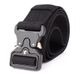 HOT New Genuine Tactical Quick Release Outdoor Military Soft Real Nylon Canvas Sports Accessories Men and Women Black Belt_maomaolike.com