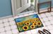 Kansas Sunflowers In Watercolor Doormat Front Door Mat Indoor Outdoor Rugs For Entryway, Non Slip Washable Low Pile, 24H X 36W_maomaolike.com