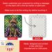 Brussels Griffon King Of Mardi Gras Porcelain Ornament Christmas Tree Hanging Decorations For Home Christmas Holiday, Rectangle, Gift, Multicolor_maomaolike.com