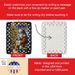 English Bulldog And Santa Claus Porcelain Ornament Christmas Tree Hanging Decorations For Home Christmas Holiday, Rectangle, Gift, Multicolor_maomaolike.com