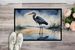Blue Heron Barely Lit Sky Doormat Front Door Mat Indoor Outdoor Rugs For Entryway, Non Slip Washable Low Pile, 24H X 36W_maomaolike.com