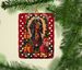 Gordon Setter Holiday Christmas Porcelain Ornament Christmas Tree Hanging Decorations For Home Christmas Holiday, Rectangle, Gift, Multicolor_maomaolike.com