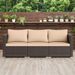 3 Pieces Patio Sectional Sofa Set PE Rattan Modular Couch Furniture Set With Soft Cushions Slip Foot Pads Accommodates Up To 400 Lbs_maomaolike.com