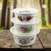 with Lid Old-fashioned Lard Porcelain Soup Basin Enamel Bowl_maomaolike.com
