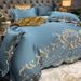 New A-Side Antibacterial Washed Silk B-Side Pure Cotton Embroidered Four-Piece Set - Ouya Series_maomaolike.com