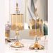Crystal Glass With Lid European American Style Living Room Coffee Table Lace Candy Jar Storage Decoration Ornament_maomaolike.com