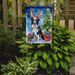 Border Collie Christmas Reindeer Garden Flag Mailbox Flag Decorative Yard Flag Banner Outside Patio Artwork Yard Flower Beds, Garden Size, Multicolor_maomaolike.com