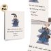 Mary Poppins Quote Painting Poster, Whimsical Watercolor-style Figure With Umbrella And Inspirational Quote Poster, Charming Nostalgic Decor Piece For_maomaolike.com